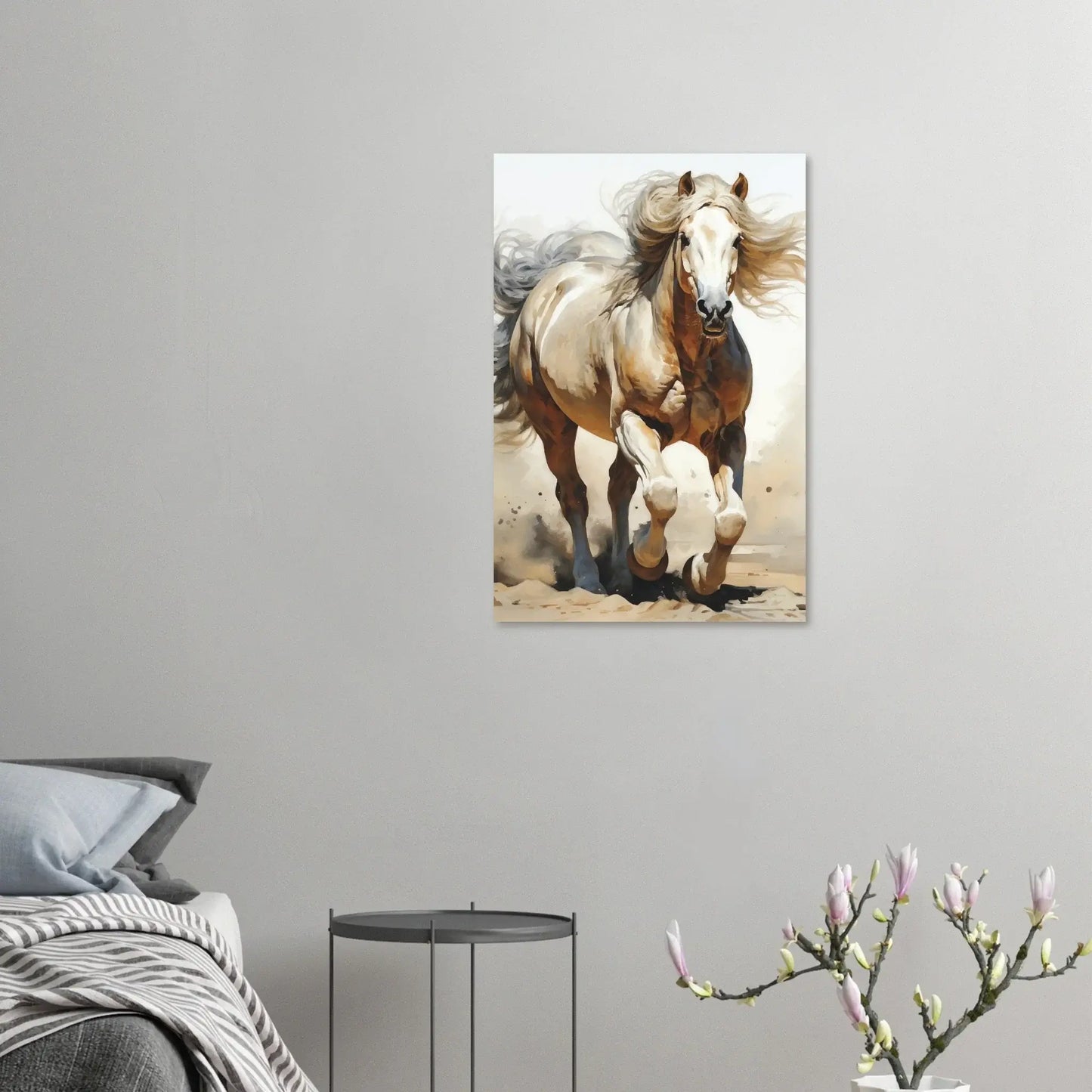 Cheval aluminium chambre