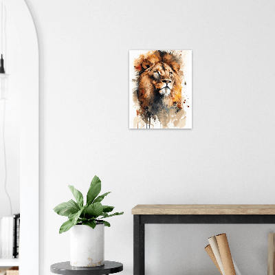 Impression lion bureau