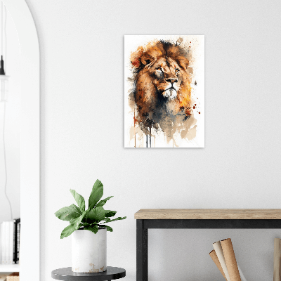 Cadre lion + grand