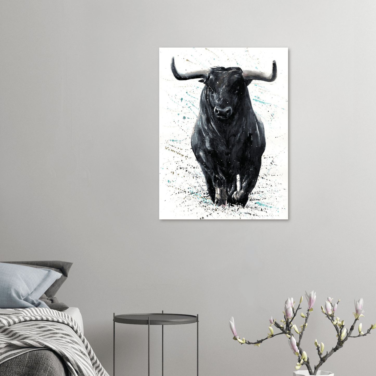 Art Taureau chambre