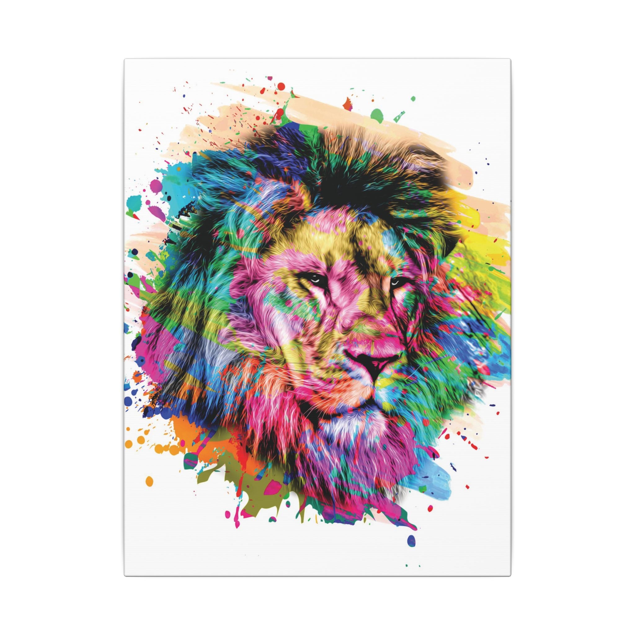 Lion - L’âme du roi - Toile