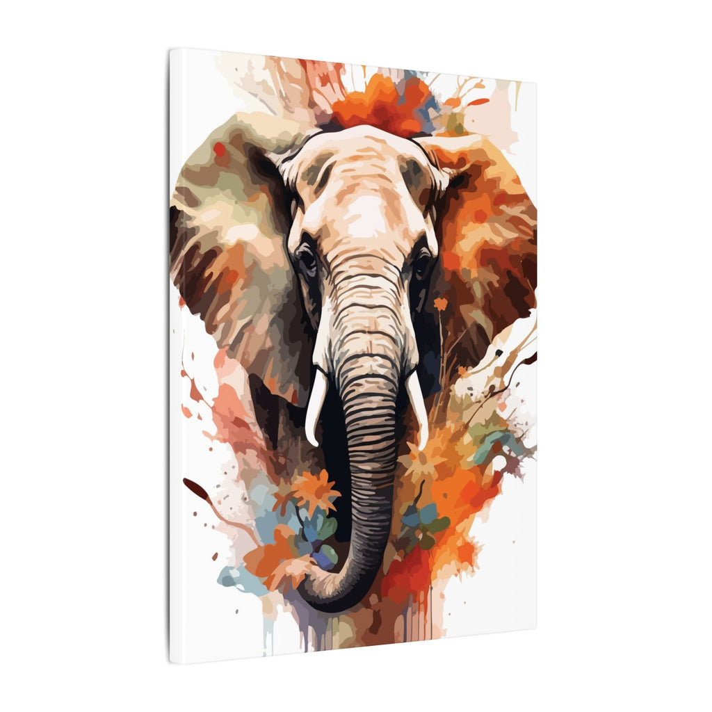 Éléphant - Sagesse de la Savane - Toile