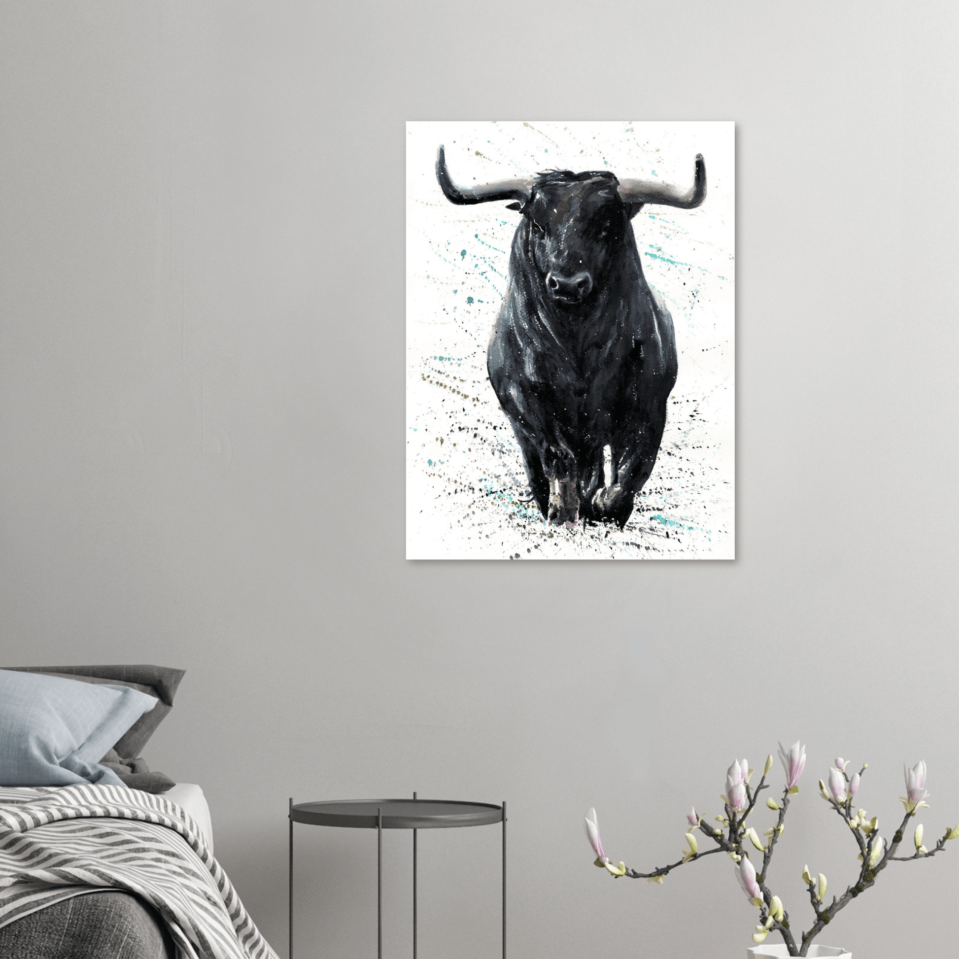 Art Taureau chambre
